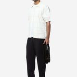 Mesh Pleated Bag Black HP68-AG415-15