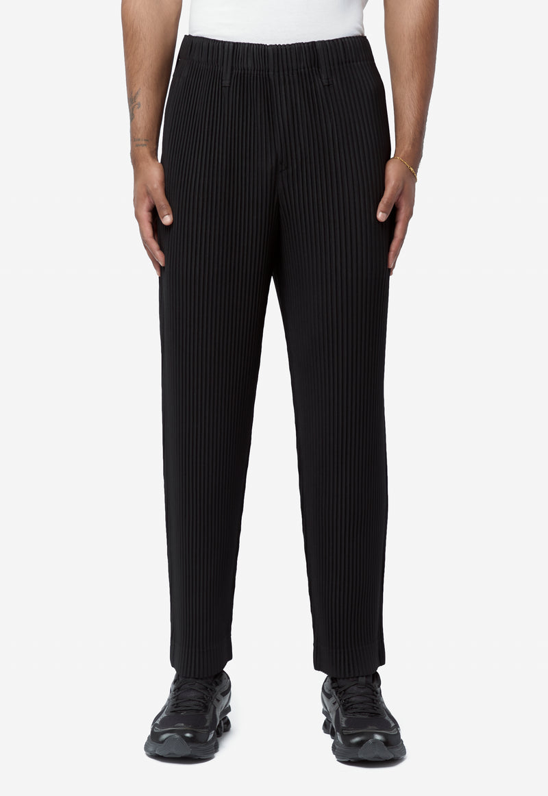 Men's Basic Pleated Pants Black HP68-JF550-15
