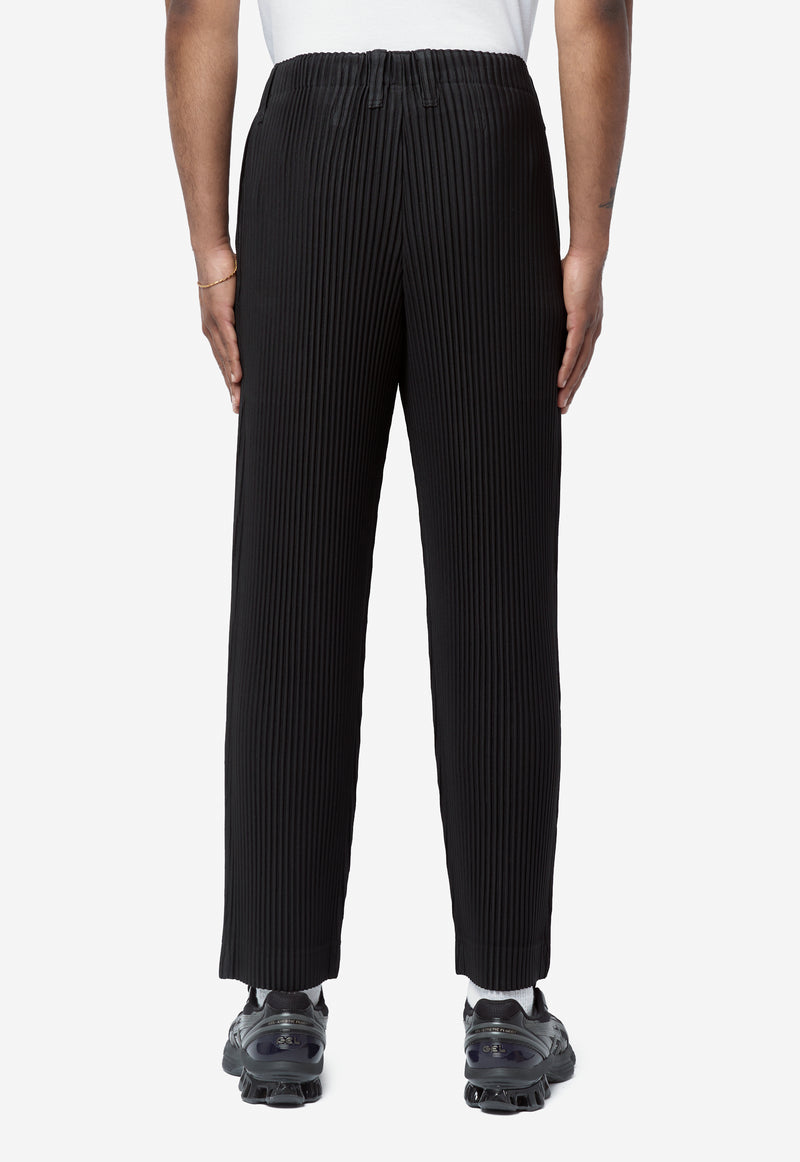 Men's Basic Pleated Pants Black HP68-JF550-15