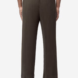 Men's Pleated Embroidery Stripes Pants Shade Gray HP68-JF177-47