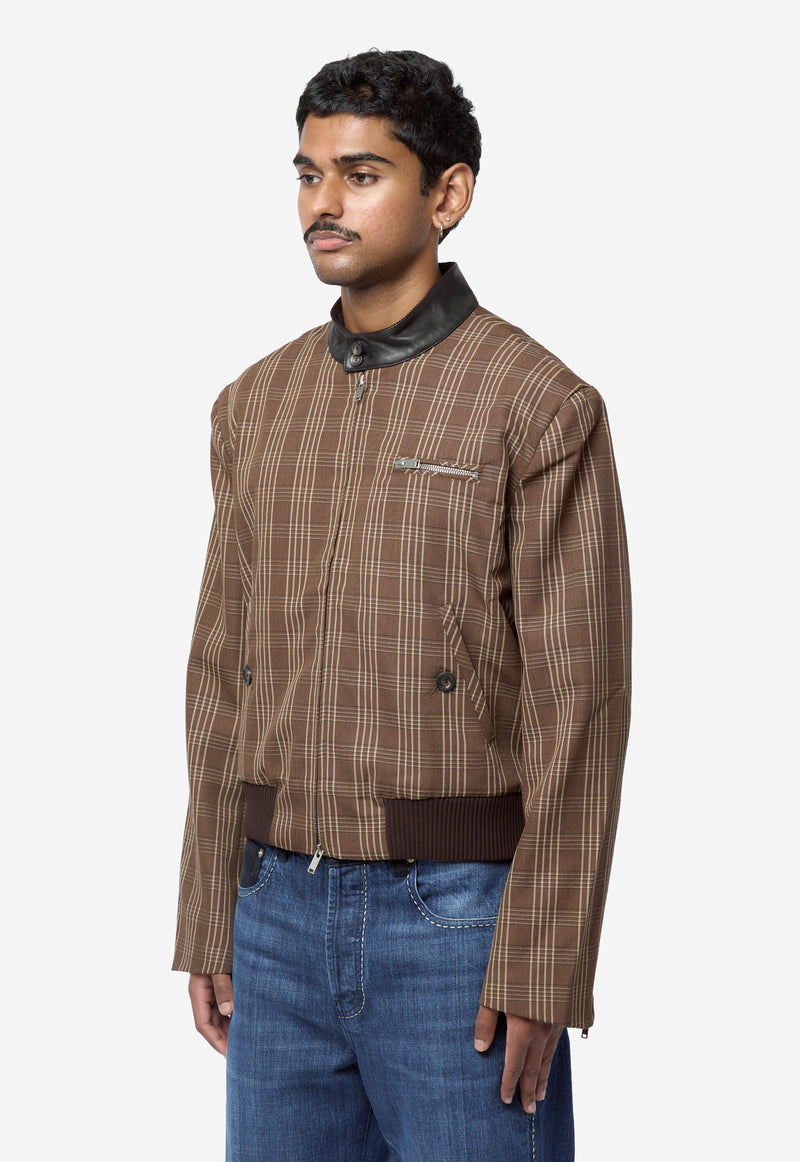 Men's Axis Jacket Umber/Ivory/Black MA26-JA03-WO02-891