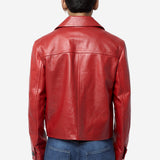 Men's Kamala Leather Jacket Rooibos UA26LE05-LE01-330