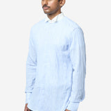 Men's Tone Dress Shirt Cornflower Blue MA26SH13-CO03-409