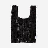 Mesh Pleated Bag Black HP68-AG415-15