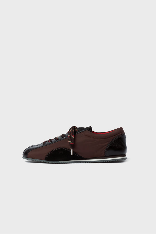 Men's Paris Trainer Black/Dark Brown WBM46540A-24060-999