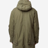 Men's Junya Watanabe x Needles Military Coat Khaki WR-C901-100