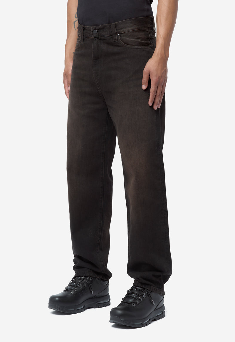 Men's Aaron Pant Camano Denim Black Tobacco Used Wash I036728