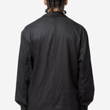 Men's Private Shirt Void Black Veil Wool M4262PVB