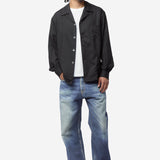 Men's Private Shirt Void Black Veil Wool M4262PVB