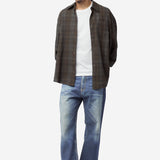 Men's Borrowed Shirt More Check Print M4262BMC