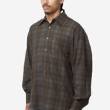 Men's Borrowed Shirt More Check Print M4262BMC