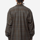 Men's Borrowed Shirt More Check Print M4262BMC