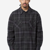 Men's Whoppin Shirt Raven Check Ranch Cotton M4262WRC