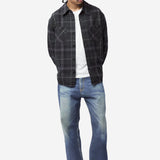 Men's Whoppin Shirt Raven Check Ranch Cotton M4262WRC