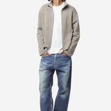 Men's Shrunken Fullzip Slit Flower Athletic Rib M4266SS