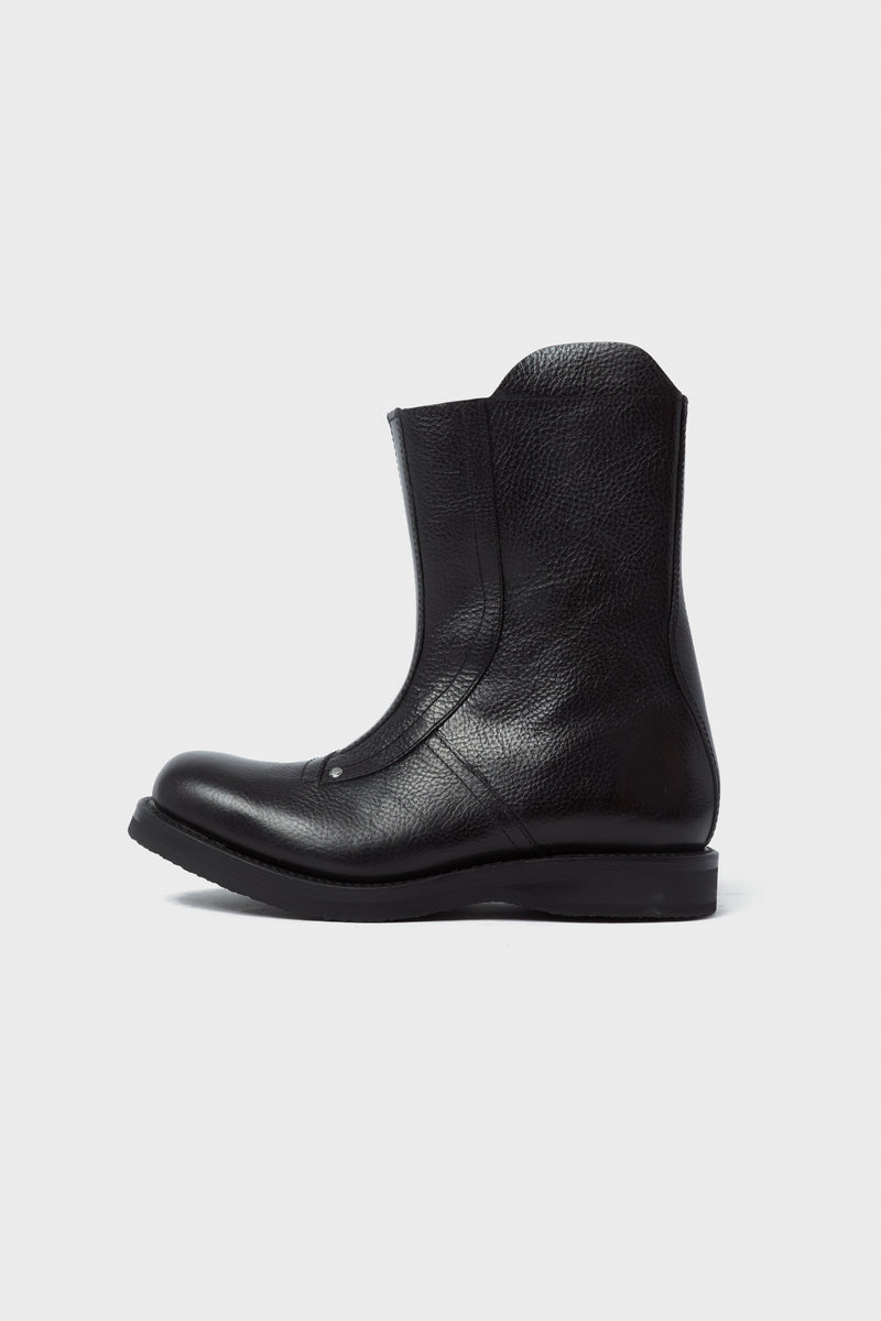 Moto Boot Deep Black Leather A24267MD