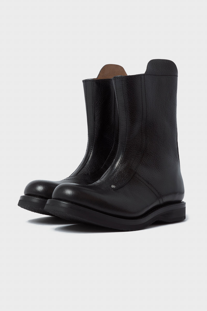 Moto Boot Deep Black Leather A24267MD