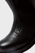 Moto Boot Deep Black Leather A24267MD