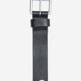 Tylor Leather Belt Black/Silver I035381