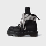 Men's Dr Martens Quad Sole Steel Toe Boot Black DM02F1813