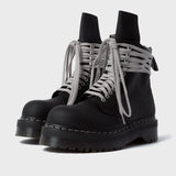 Men's Dr Martens Quad Sole Steel Toe Boot Black DM02F1813