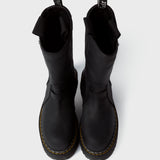 Men's Dr Martens Quad Sole Pull On Boot Black DM02F1814