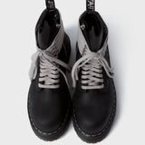 Men's Dr Martens Quad Sole Steel Toe Boot Black DM02F1813