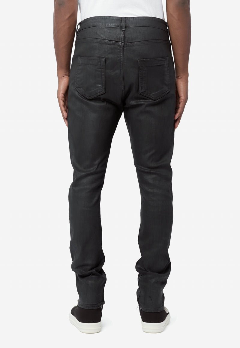 Men's Detroit Cut Denim Black Wax DU02F6366
