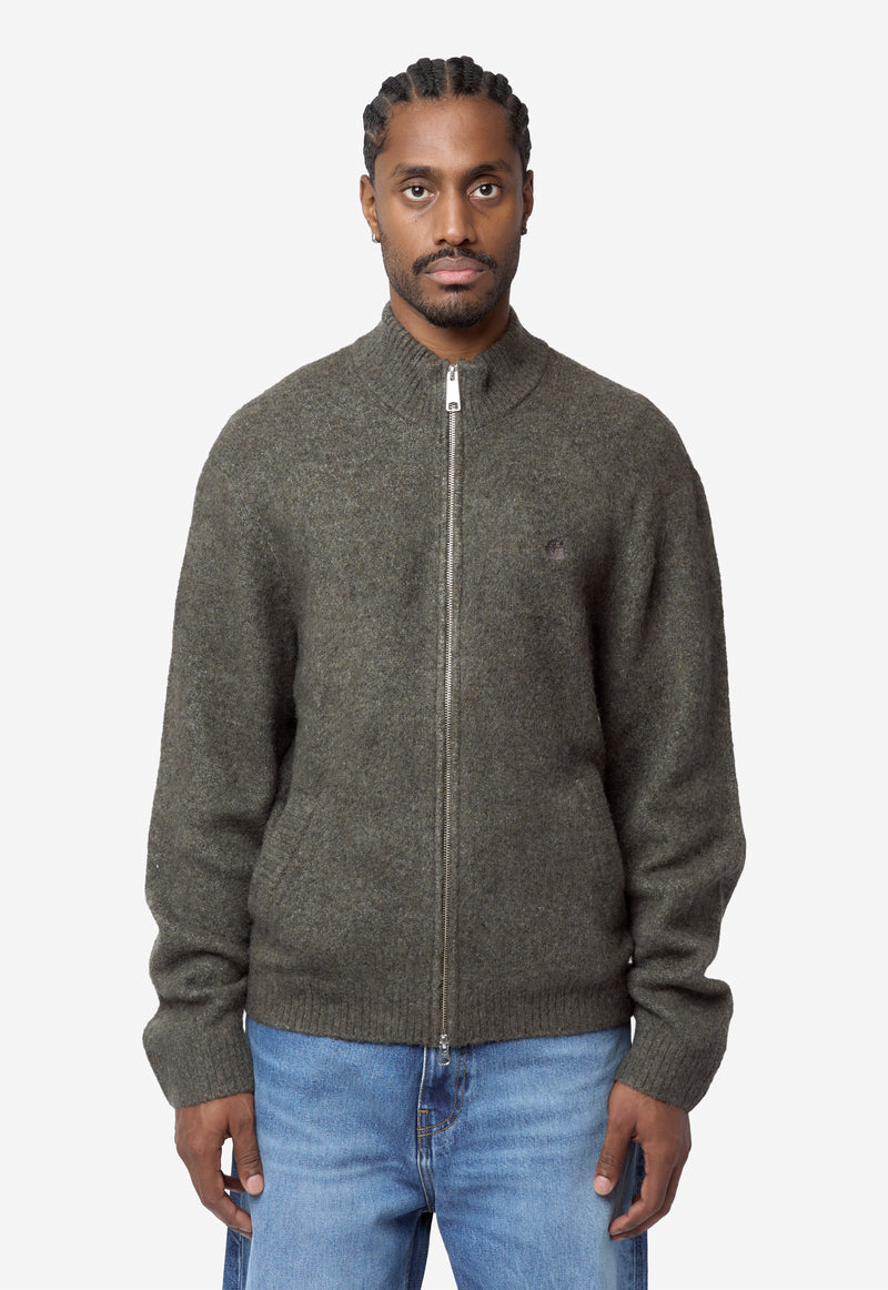 Men's Curtis Sweater Jacket Tangled Shungite I037033