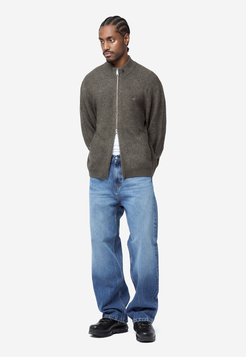 Men's Curtis Sweater Jacket Tangled Shungite I037033