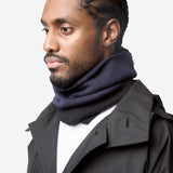 Winter Gear Colour Block Neck Warmer Black/Navy HP68-AD444-15