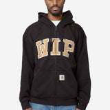 Men's Hooded WIP Sweat Jacket Black I034691
