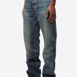 Men's Junya Watanabe x New Manual Custom Patchwork Denim Pants Indigo Mix WR-P907-100