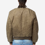 Men's Bomber Marsh Khaki Wax Dipped Cupro M4268MMK