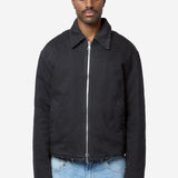 Men's Slight Jacket Enzyme Obsidian Field Sateen M4261SEO