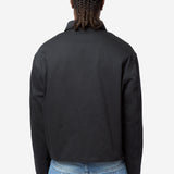 Men's Slight Jacket Enzyme Obsidian Field Sateen M4261SEO