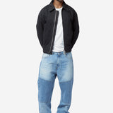 Men's Slight Jacket Enzyme Obsidian Field Sateen M4261SEO