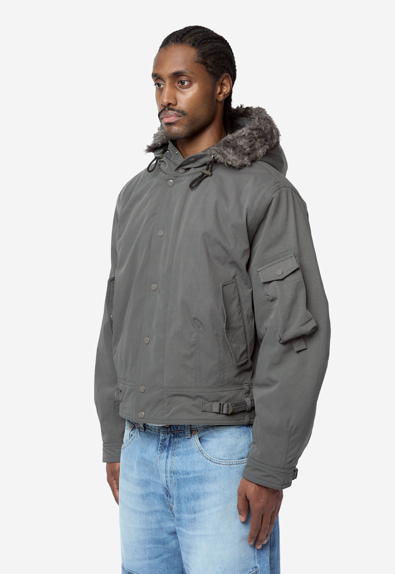 Men's Orbit Jacket Vapor Alloy Ripple Nylon Twill M4261OVA
