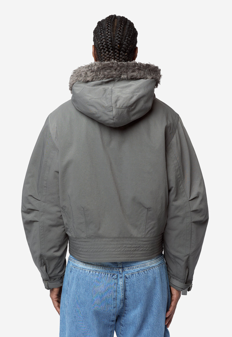 Men's Orbit Jacket Vapor Alloy Ripple Nylon Twill M4261OVA