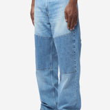 Men's Third Cut Patched Saddle Repair Wash M4265PS