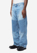 Men's Third Cut Patched Saddle Repair Wash M4265PS