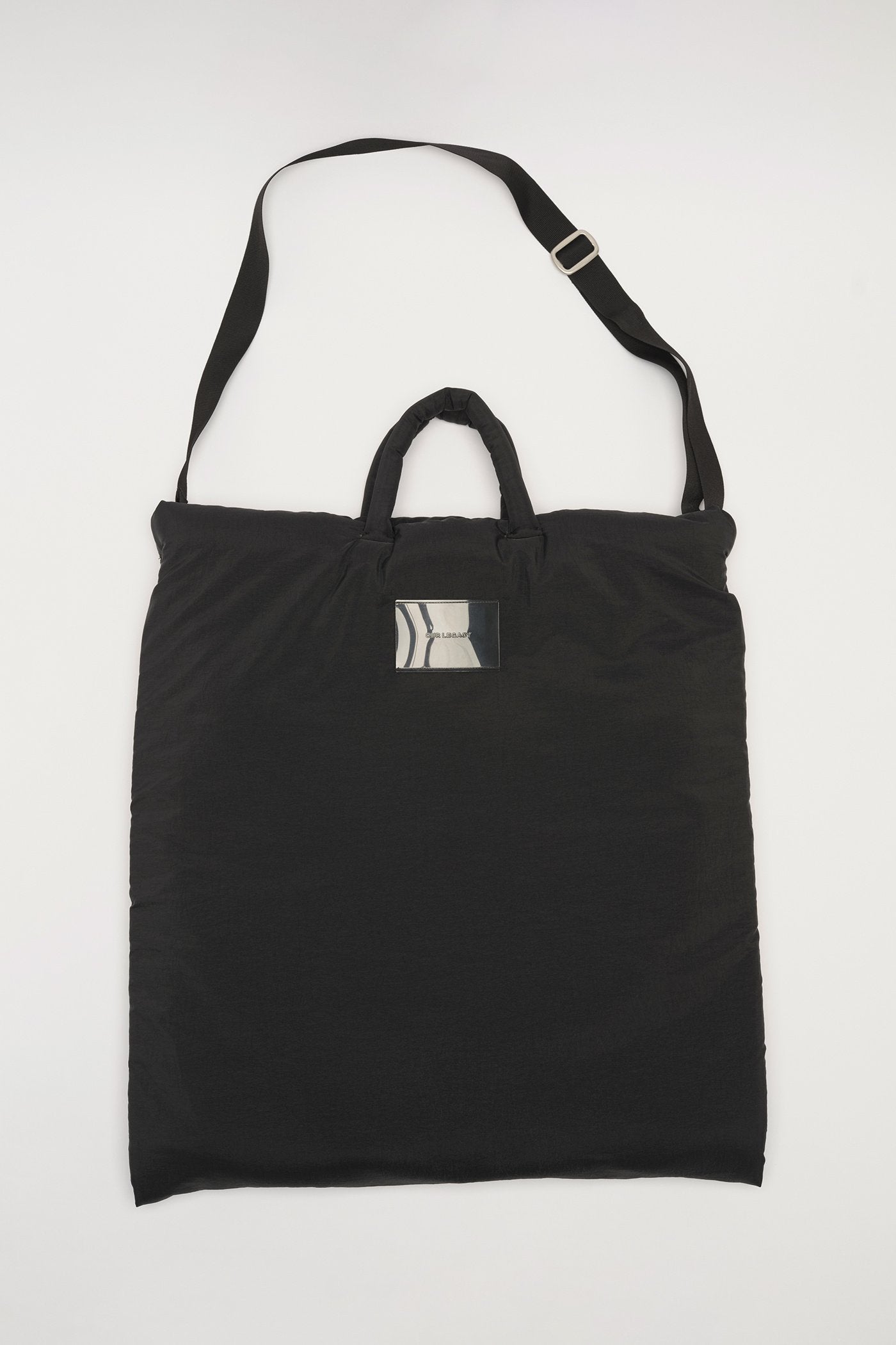 Our Legacy Nylon Big Pillow Tote Bag Black – NOMAD