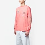 Men's Audio Archives WIP Long Sleeve T-Shirt Orange I036684