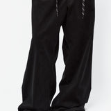 Extreme Wide Leg Tailored Trouser Black 853WP21001