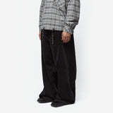 Extreme Wide Leg Tailored Trouser Black 853WP21001