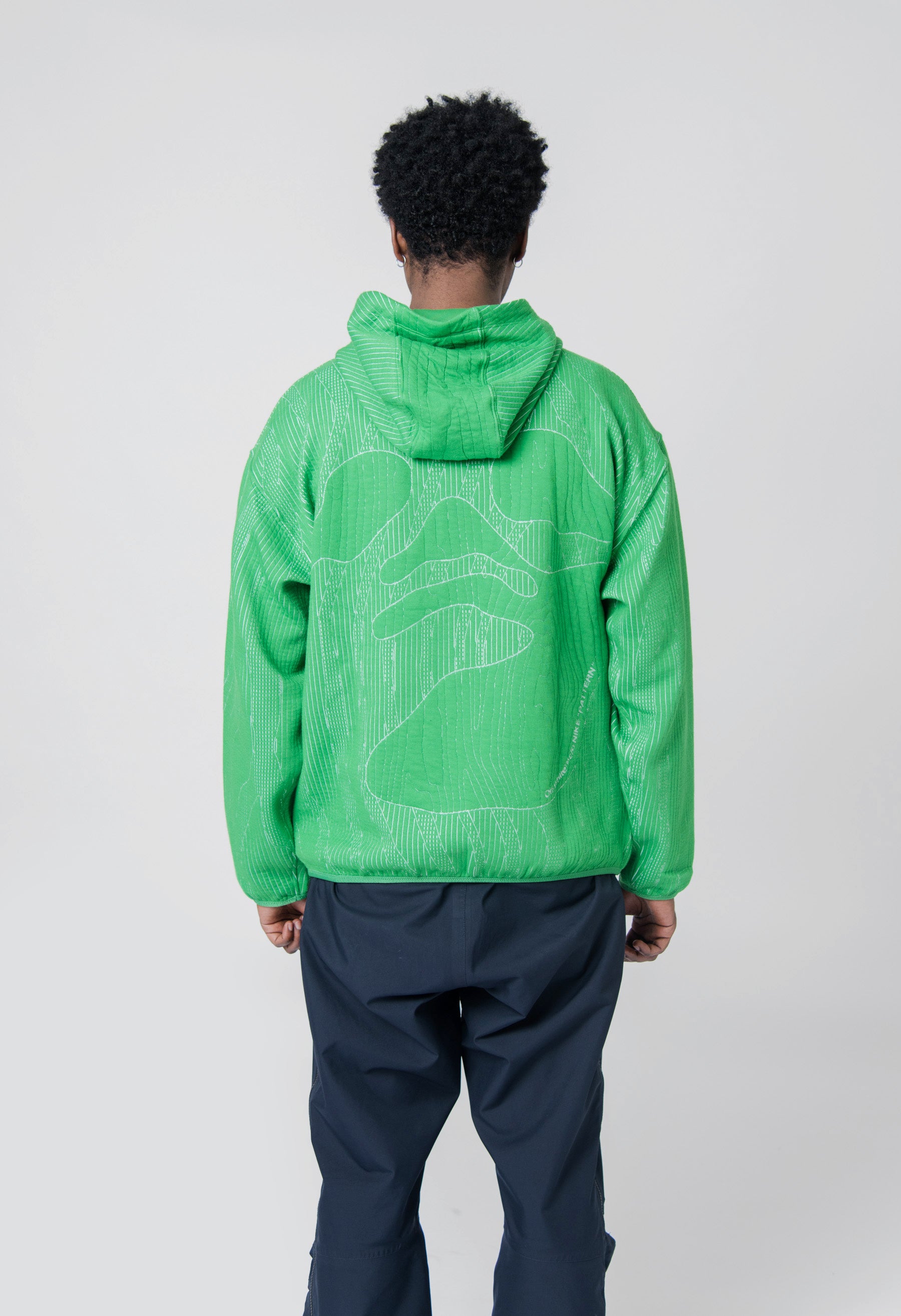 Off white clearance anorak jacket green