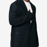 Ceremony Blazer Coal Black Link Stripe Weave M425OCC