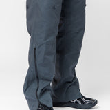 Waxed Cotton Field Zip Pants 31 Charcoal BG111103DE