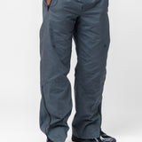 Waxed Cotton Field Zip Pants 31 Charcoal BG111103DE