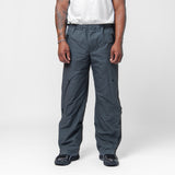 Waxed Cotton Field Zip Pants 31 Charcoal BG111103DE